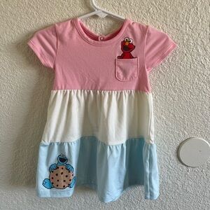 Sesame Street Pink Baby dress